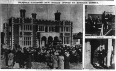 article in Observer 29 Sep 1928 about opening of museum